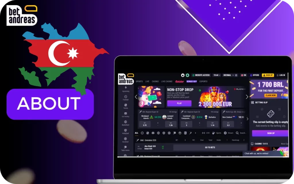 Betandreas as an International Gambling Platform